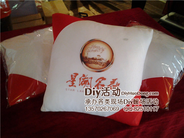 肇庆鼎湖区星湖名郡抱枕Diy活动